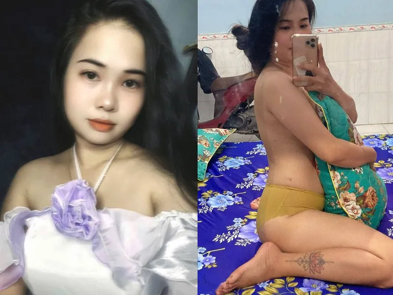 Bà xã dâm cằm điện thoại tự quay người chồng nắc mình